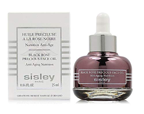 Sisley Black Rose Precious Face Oil 0.84 oz - Anti-Aging Facial Oil for Dry Skin, Wrinkles & Dullness - Perfect for Night Routine & Skincare Regimen