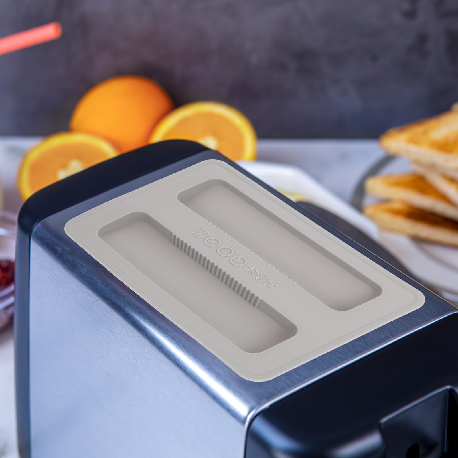 2Pcs Toaster Cover & Bread Machine Upper Cover - Replacement Appliance Parts for Electric Toasters & Bread Makers | Portable Oven Accessories for Kitchen Baking & Breakfast Prep