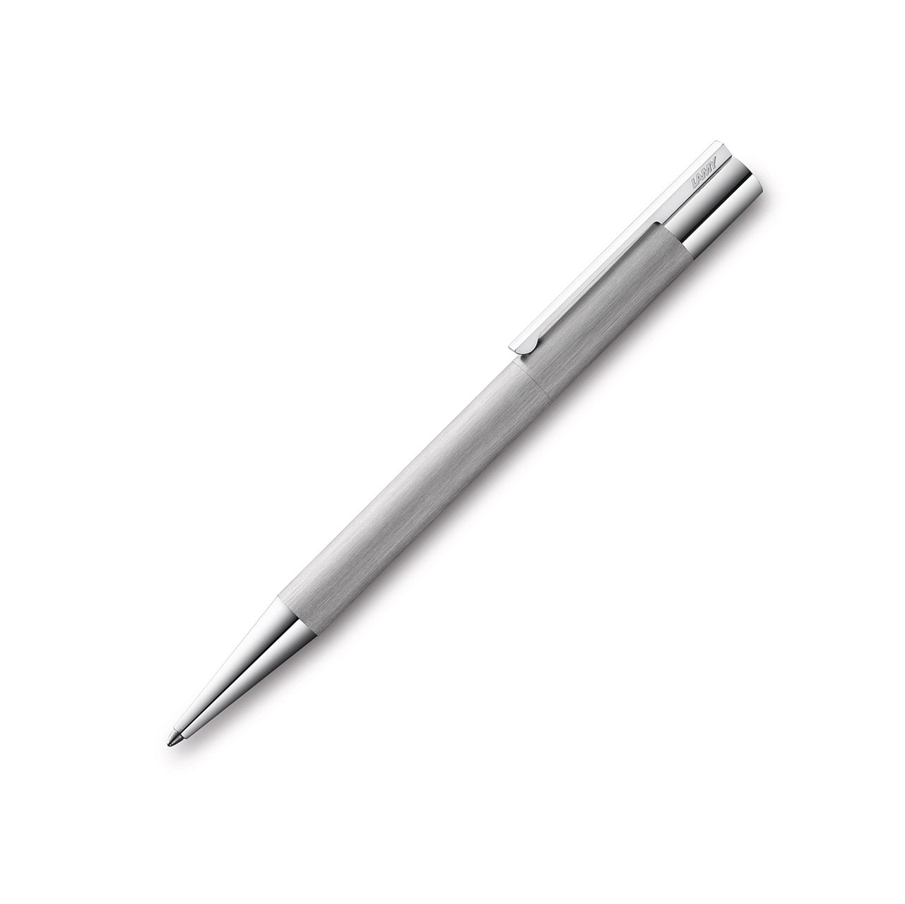 Premium Scala Ballpoint Pen - Brushed Stainless Steel Writing Instrument for Office, Business & Gift Giving - Smooth Writing Experience for Professionals & Students