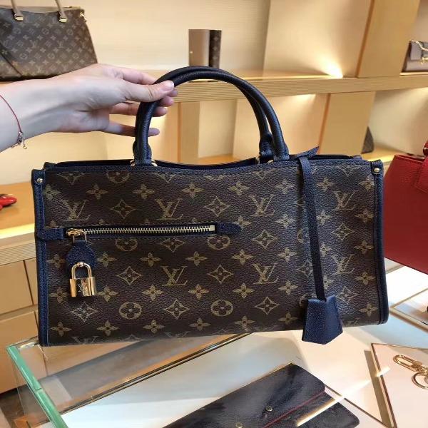 Louis Vuitton Popincourt PM Monogram Marine Handbag - Luxury Designer Shoulder Bag for Women | Perfect for Work, Travel & Everyday Use