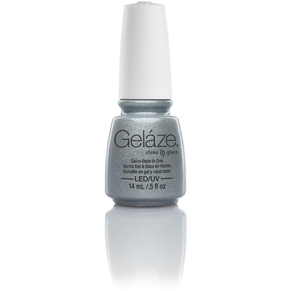 China Glaze Gelaze Fairy Dust Nail Polish, 0.5 oz #81617 - Long-Lasting Glitter Top Coat for Manicures & Pedicures, Perfect for Parties, Weddings & Special Occasions