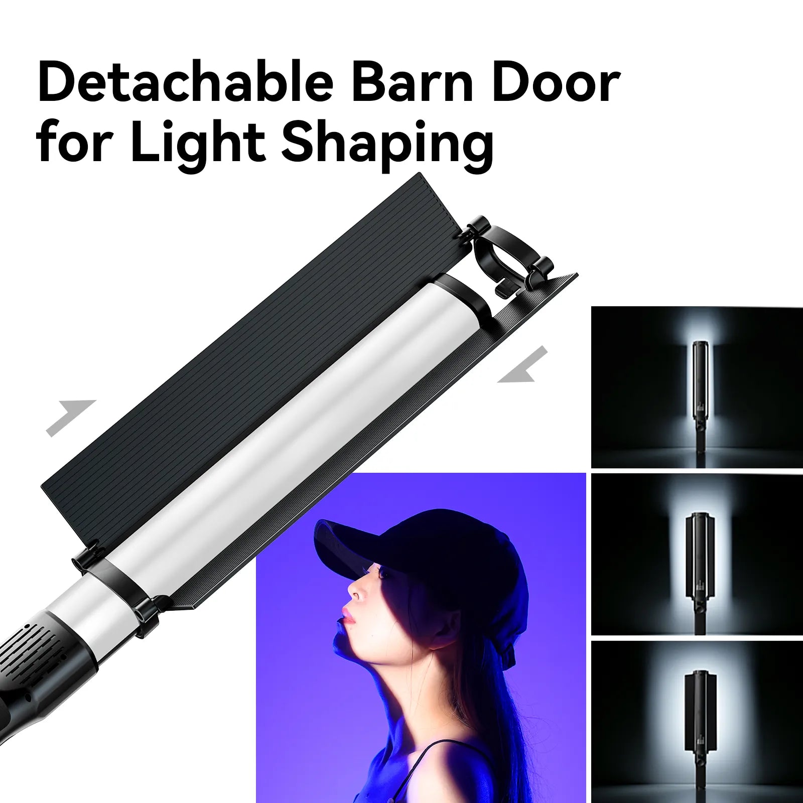 Ulanzi VL360 RGB LED Light Stick L058GBB1 - Professional Photography Lighting for YouTube, TikTok & Vlogging - Perfect for Studio, Live Streaming & Content Creation