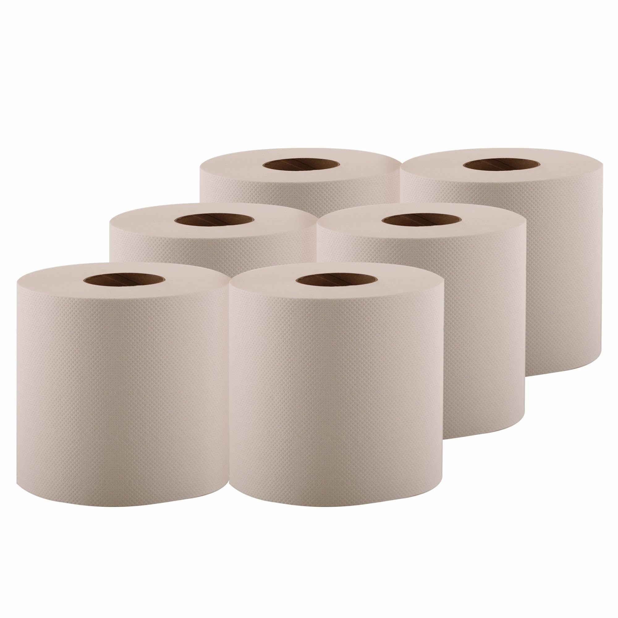 Boardwalk B6400 7.87 x 10 Inch 2-Ply Perforated Center-Pull Paper Towels - White (6 Rolls per Carton) | Bulk Commercial Hand Towels for Restaurants, Kitchens & Bathrooms