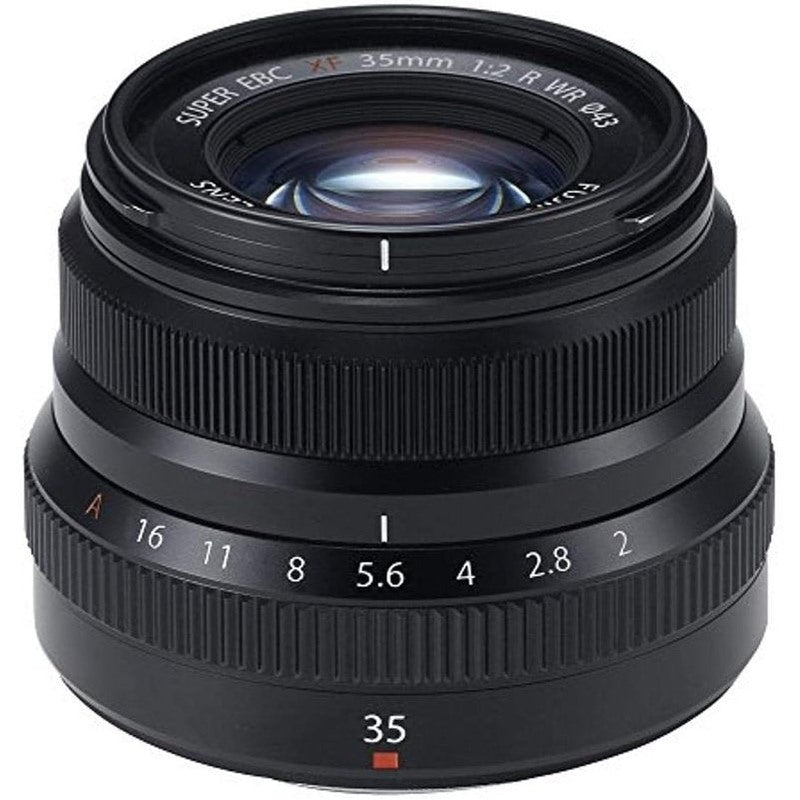 Fujifilm XF 35mm F2 R WR Lens - Weather Resistant Prime Lens for Fuji X-Mount Cameras | Perfect for Portrait, Street & Low Light Photography