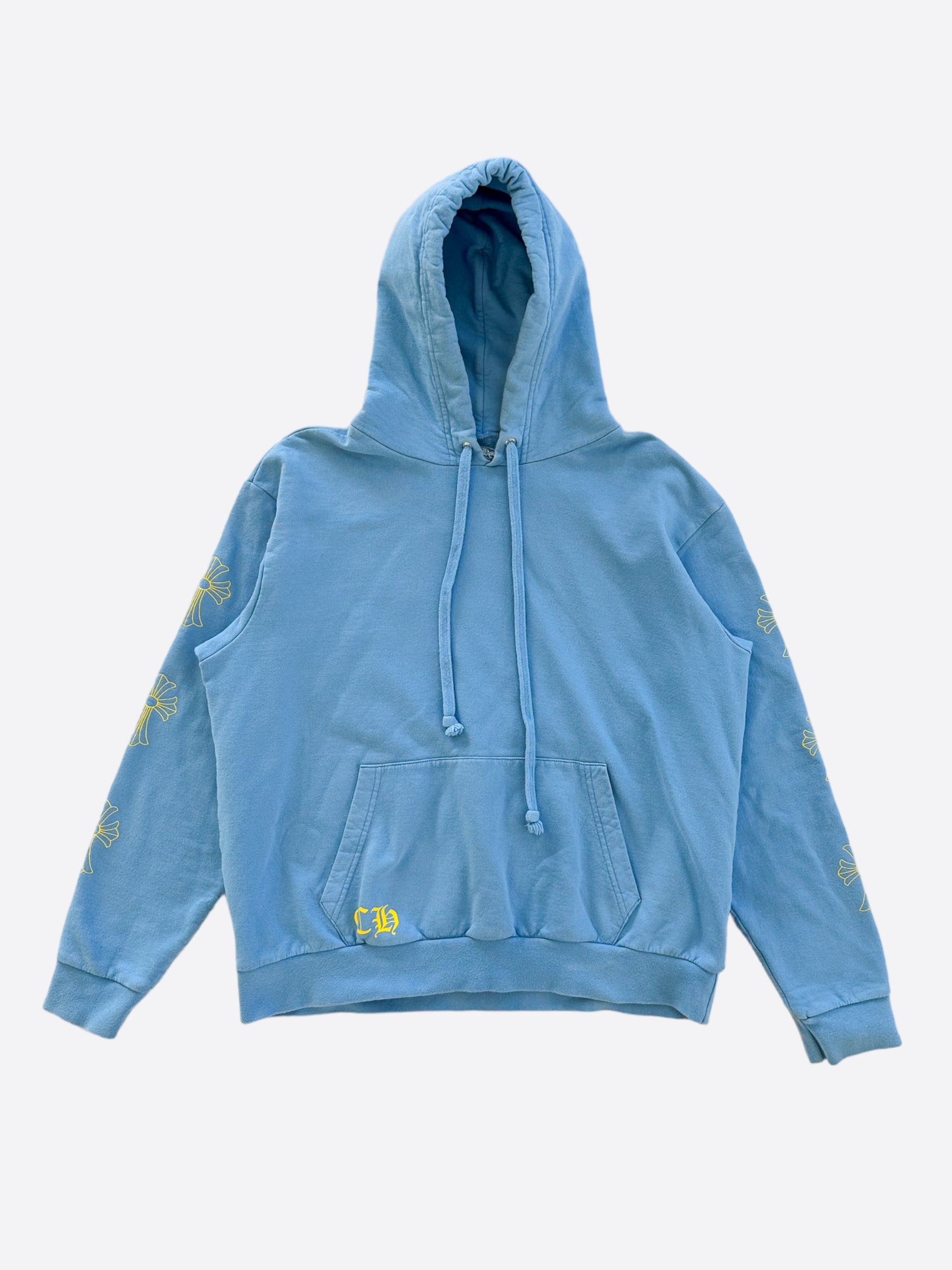 Chrome Hearts Blue Miami Exclusive Hoodie for Women - Stylish & Comfortable Streetwear for Casual Outings & Fashion Lovers