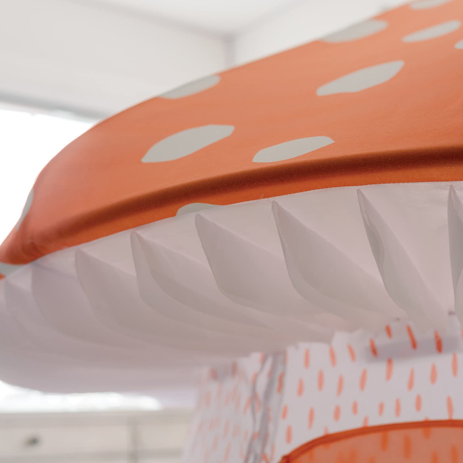 MindWare Mushroom Playhouse Tent for Kids – Indoor Play Tent, Reading Nook, Playroom & Classroom Decor – Gnome & Fairy Themed Toddler Playhouse & Sleepover Tent – Over 5 Feet Tall – Ages 3+ – Perfect for Imaginative Play, Storytime & Sleepovers