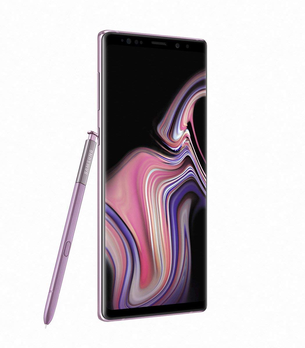 Samsung Galaxy Note 9 512GB Lavender Purple Unlocked Smartphone - Renewed Premium Refurbished for AT&T T-Mobile Verizon | Large Screen for Gaming, Business & Productivity