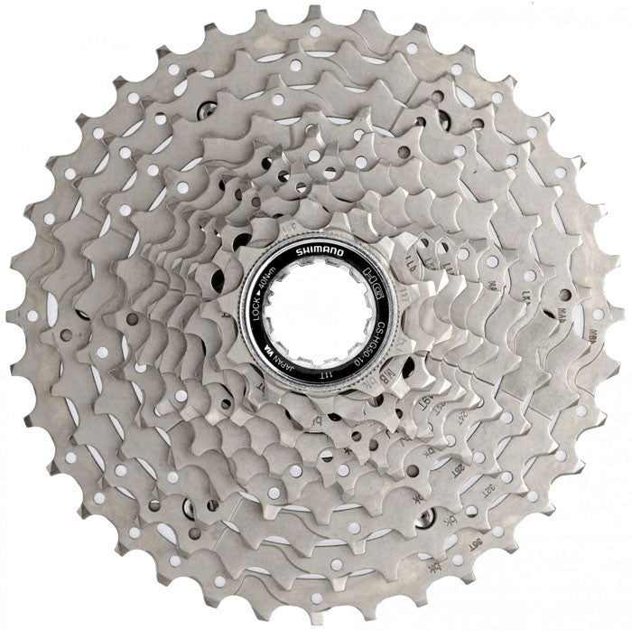 Shimano Deore CS HG50 10-Speed Bike Cassette 11-36T - High-Performance Bicycle Drivetrain Component for Mountain Bikes & Road Cycling