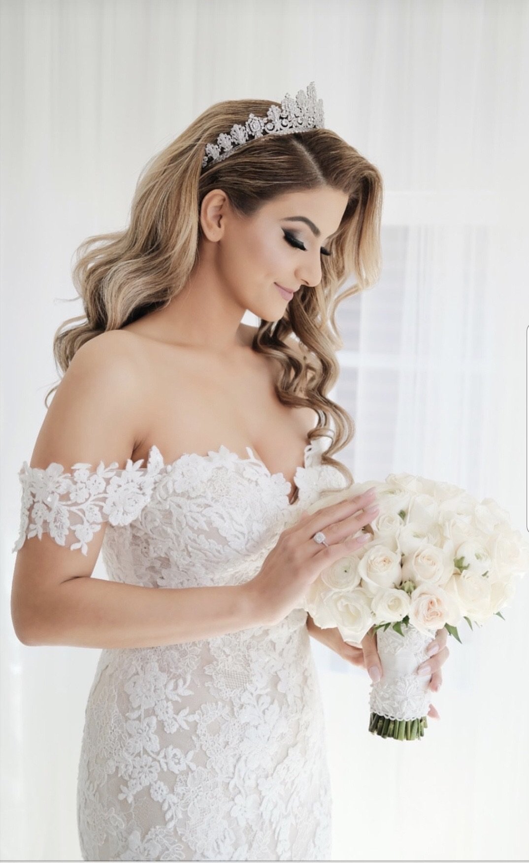 Elegant Petite PERSEPHONE Royal Bridal Crown - Perfect for Weddings, Prom, Pageants & Special Occasions