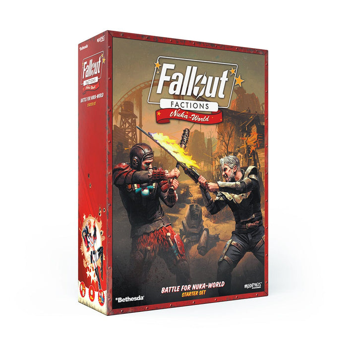 Fallout Factions: Nuka World Starter Set - Board Game Expansion for Post-Apocalyptic Adventures | Perfect for Game Nights & Fallout Fans