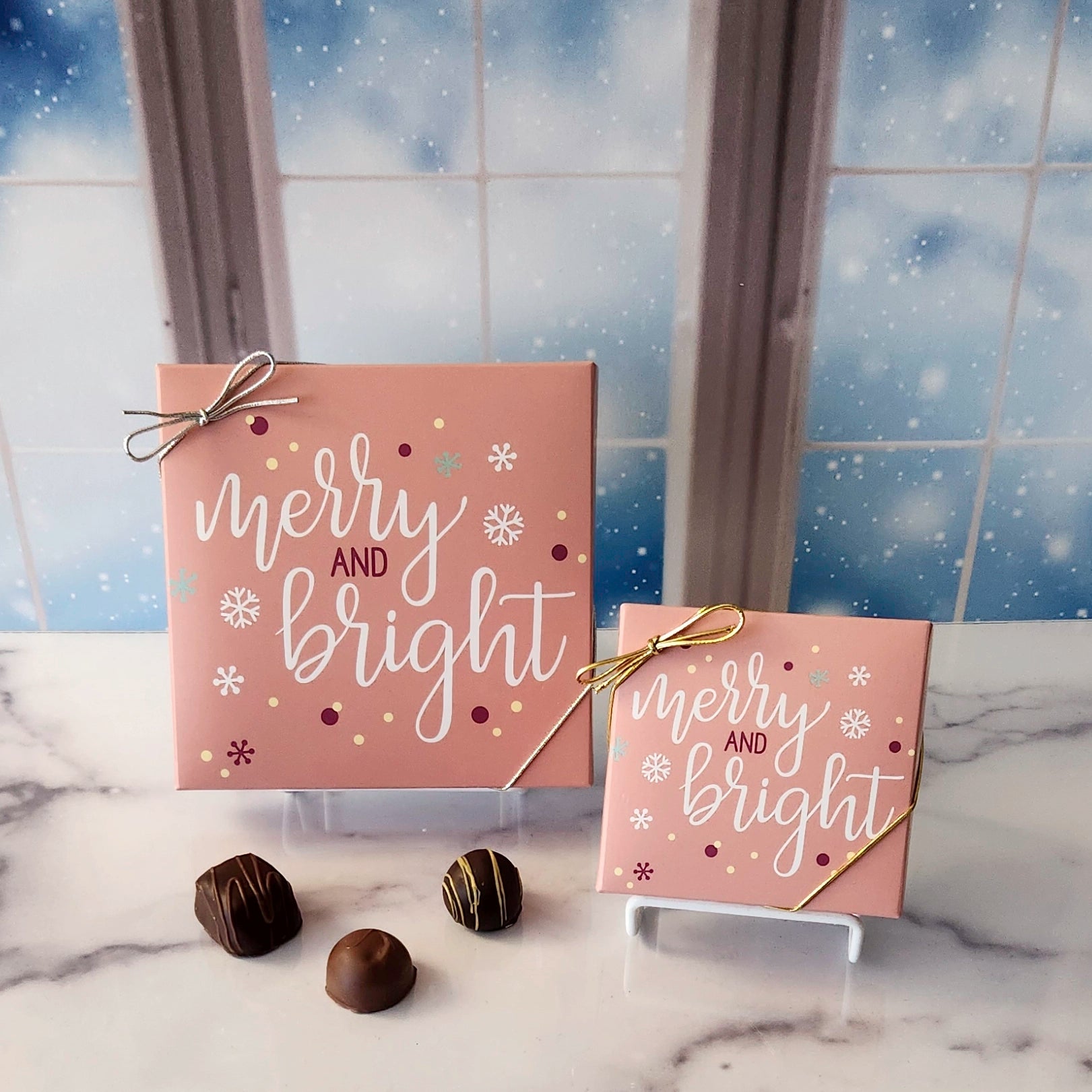 Pastel Themed Gift Box - Merry and Bright Holiday Assortment for Christmas, Birthdays & Party Favors | Perfect for Gifting, Celebrations & Special Occasions