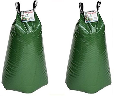 Treegator Original Slow Release Watering Bags for Trees - 2 Pack | Drip Irrigation System for Newly Planted Trees & Shrubs | Perfect for Landscaping, Garden Care & Drought Protection