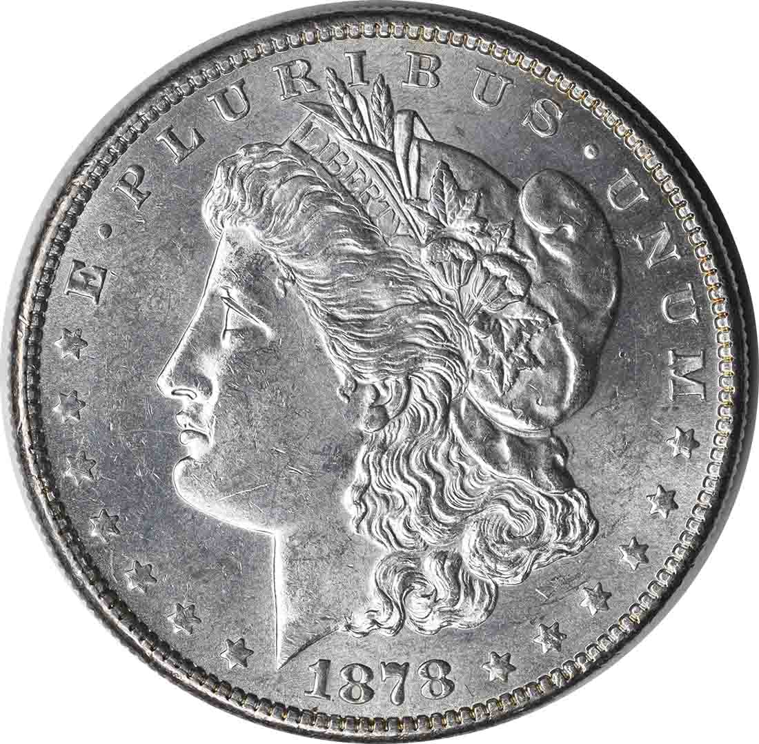 1878 S Morgan Silver Dollar AU | Rare Collectible Coin | Perfect for Coin Collectors & History Enthusiasts