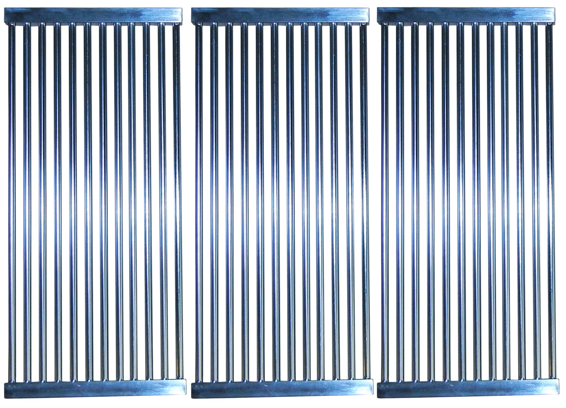 5S443 Stainless Steel Cooking Grid Replacement for Kenmore 119.16144210 Gas Grill - Set of 3 | Durable BBQ Grill Grate for Outdoor Cooking, Backyard Grilling & Camping