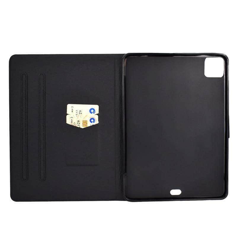 iPad Air 4 10.9-inch (2020 Model) Cute Cartoon Leather Stand Case with Auto Sleep/Wake - Perfect for Work, Study & Entertainment