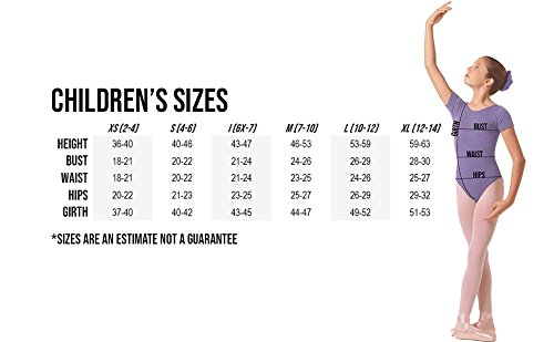 Eurotard Girls Mock Wrap Skirt - Ballet Dance Skirt for Kids, Toddler & Youth - Stretchable Cotton Wrap-Around Skirt for Ballet, Jazz, Dance Class & Performance (Style 10127) - Perfect for Recitals, Competitions & Studio Practice