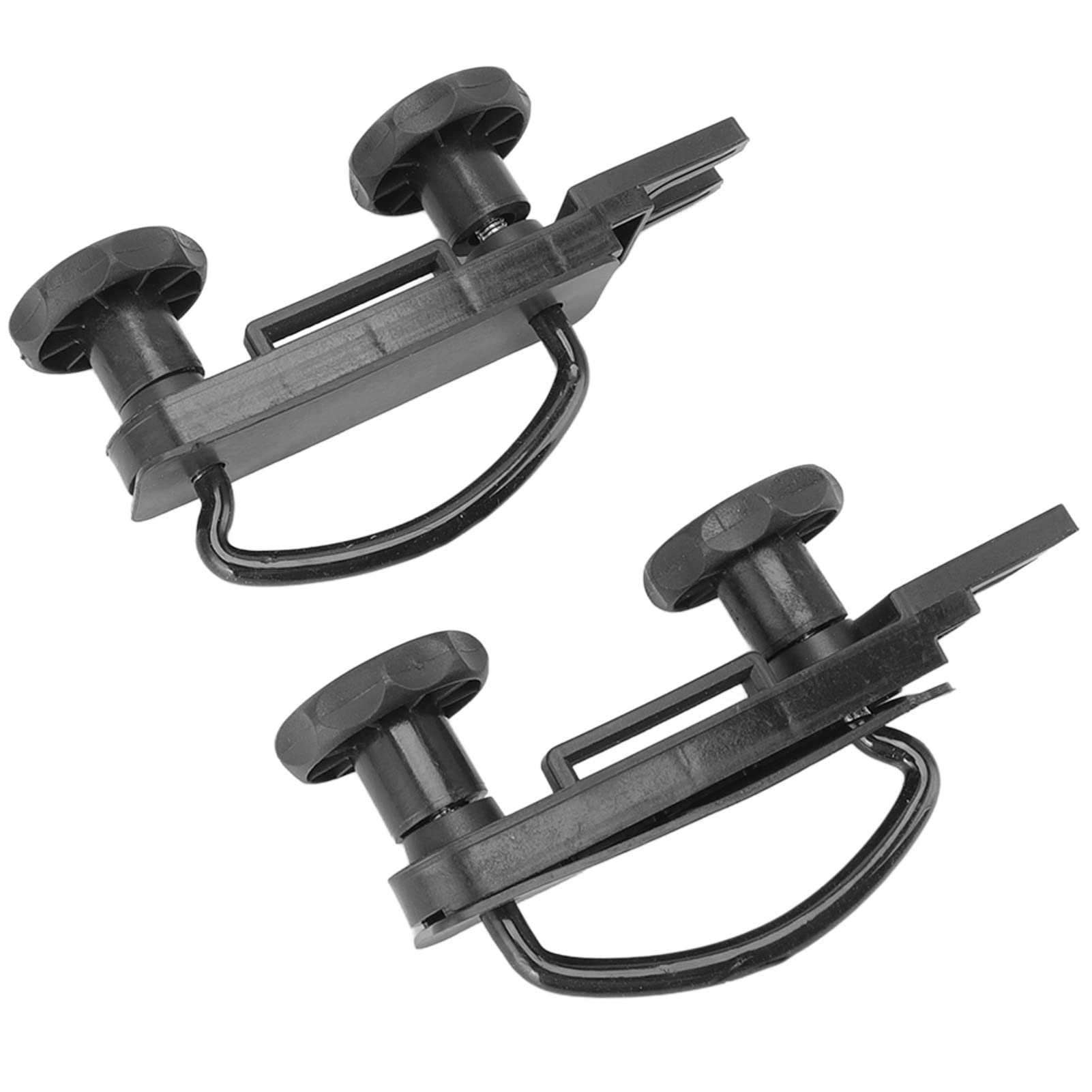 Universal Roof Box U-Bolt Clamps Kit - Durable Cargo Rack Accessories for Travel & Camping