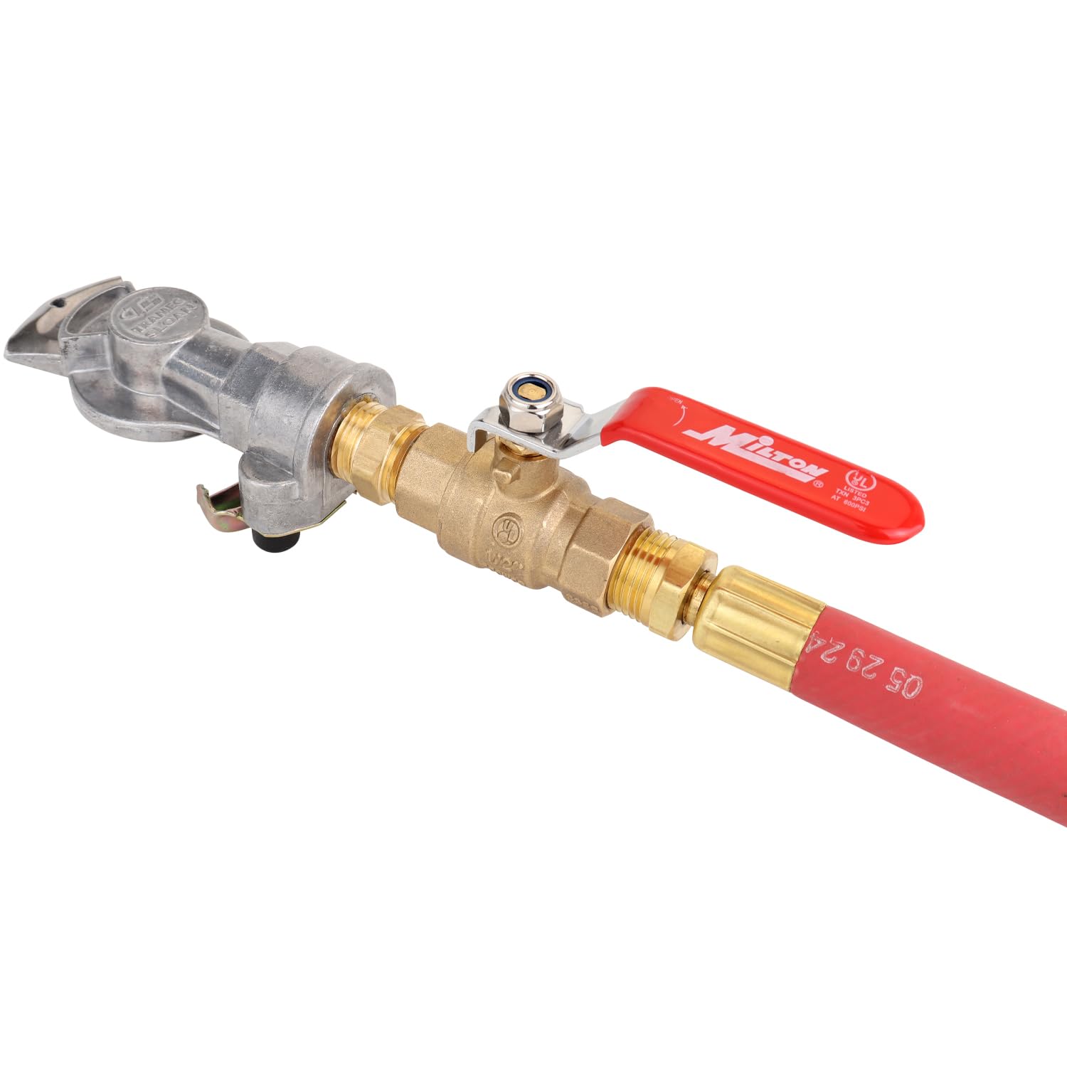 Milton 1210 Semi Trailer Air Brake Tester Kit - Professional Heavy Duty Truck Brake System Diagnostic Tool for Commercial Vehicles & Fleet Maintenance (Ideal for Mechanics, Truck Drivers & Transportation Safety Inspections)