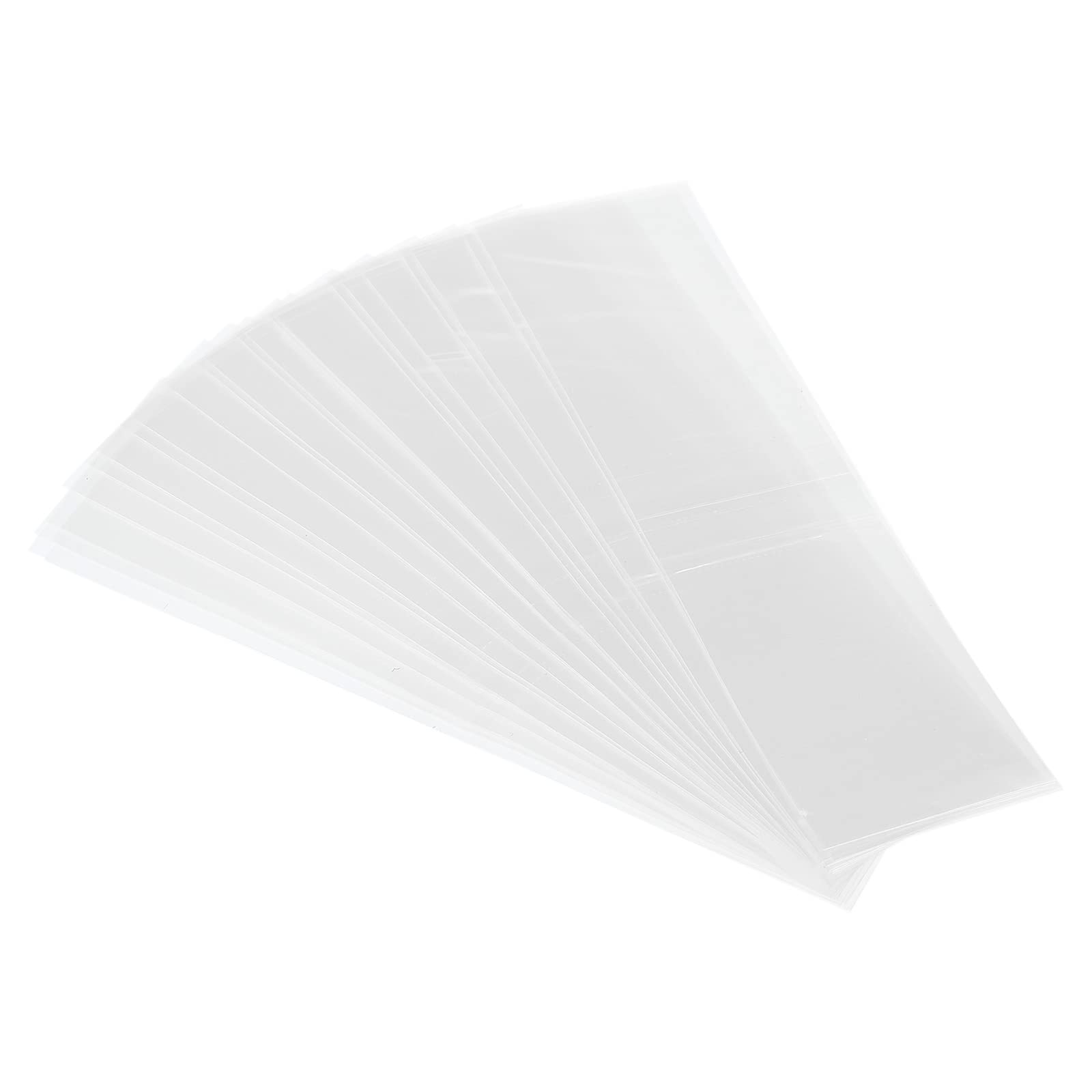 PATIKIL 250 Pack Clear PVC Heat Shrink Bands - 105x30mm Perforated Shrink Wrap for Jars & Cans (Fits 2.44-2.56 Inch Cap Diameter) - Ideal for Food Packaging, Bottle Sealing & DIY Crafts