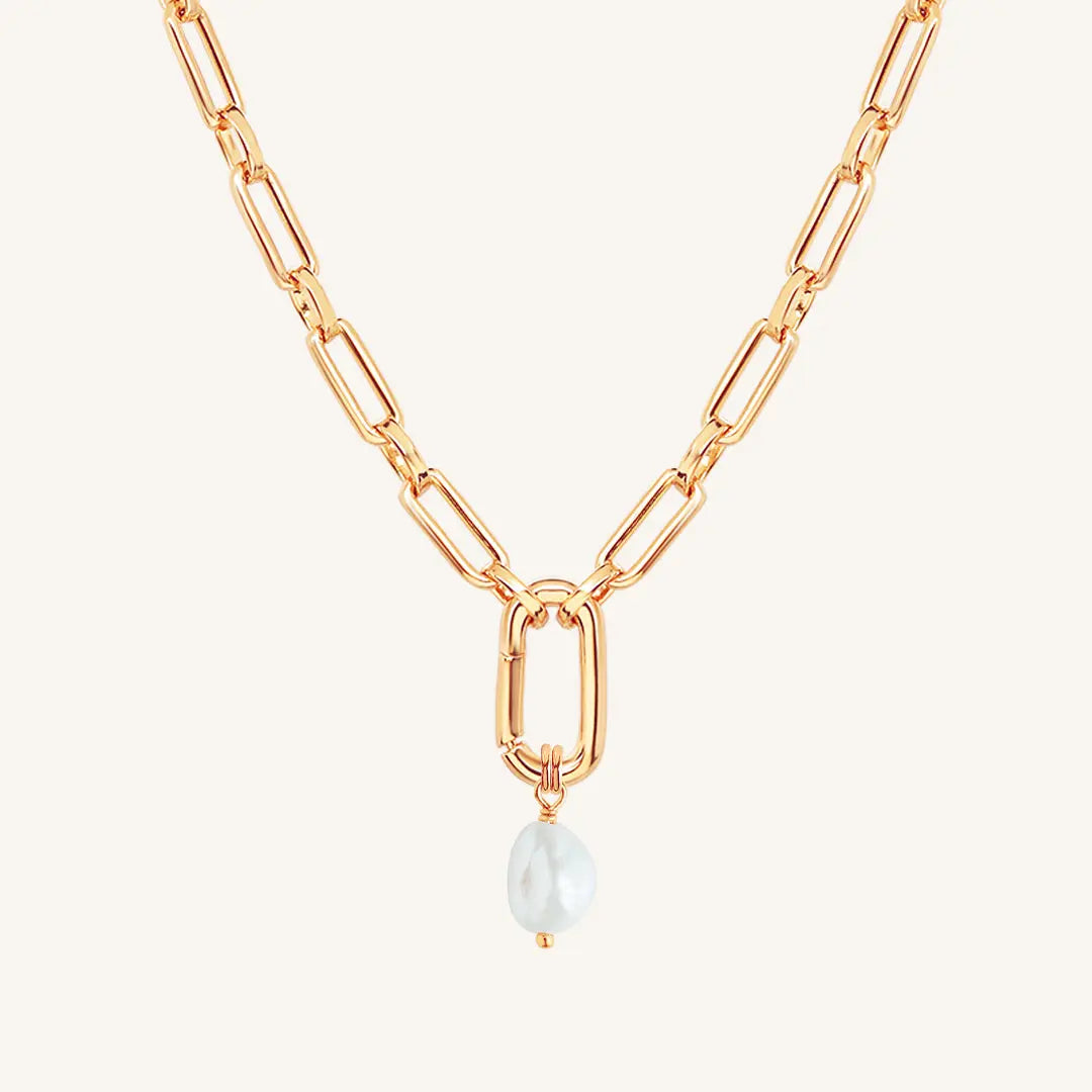 Keshi Pearl Necklace - Natural Stone of Potential & Healing | Elegant Jewelry for Women, Gift for Her, Wedding, Party & Special Occasions