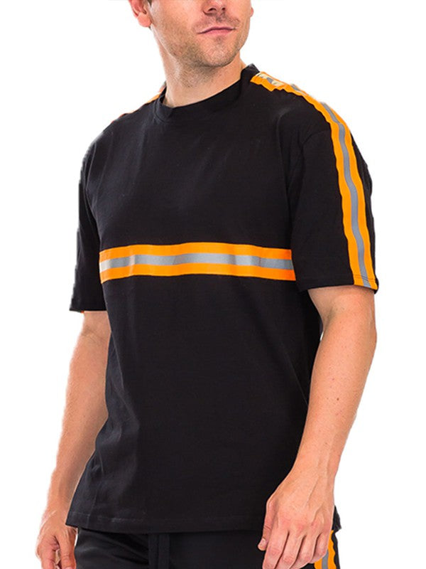 High-Visibility Reflective T-Shirt for Running, Cycling & Safety - Breathable & Comfortable Workout Tee for Men & Women