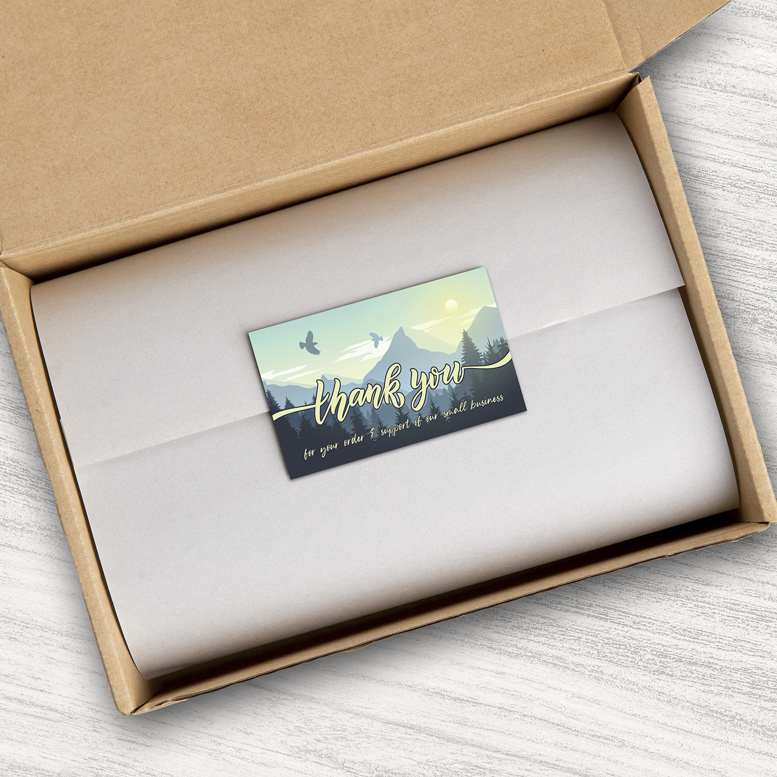 Amazon Thank You Cards with Feedback Request & QR Code - 2