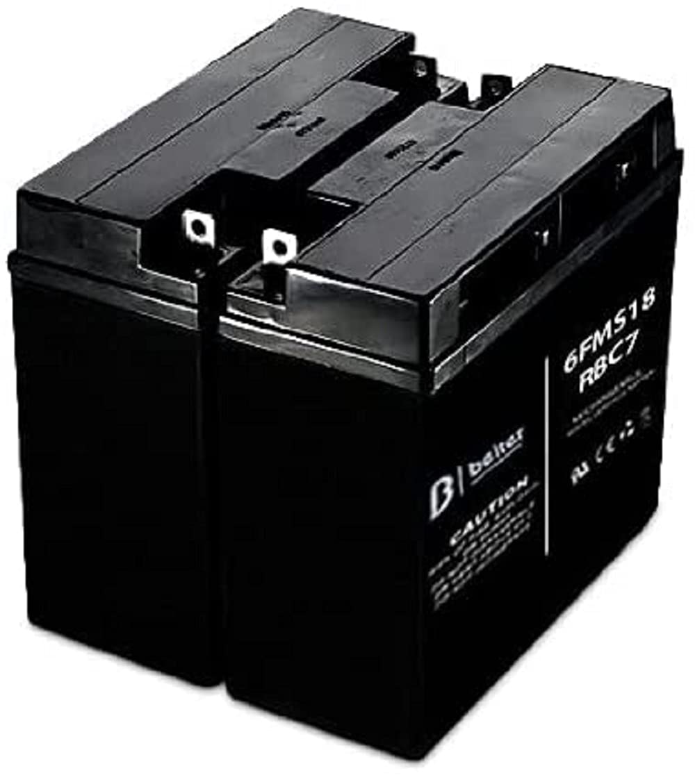 Beiter DC Power APC Smart UPS 1000XL Replacement Battery Pack - Compatible with APC Smart-UPS 1000XL (Must Reuse Existing Cables) - Perfect for Home Office, Server Rooms & Network Equipment Backup Power