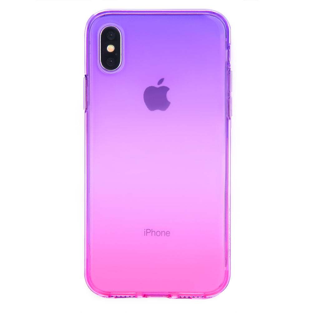 Violet Ombre iPhone Case - Trendy Gradient Color Protective Cover for iPhone 11, 12, 13, 14 - Perfect for Everyday Use, Travel & Fashion Accessories