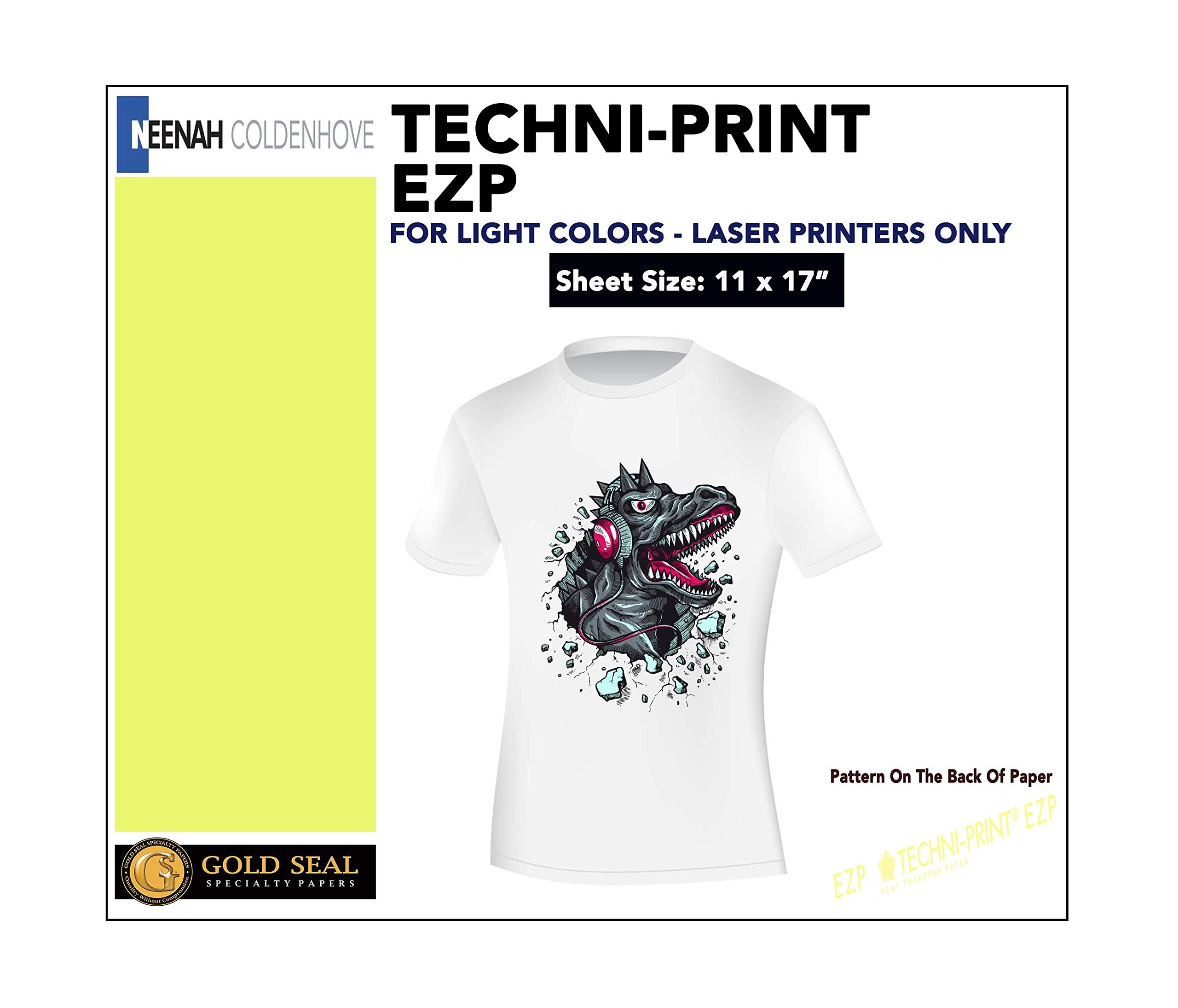 Neenah TECHNI-PRINT EZP LASER LIGHT 11x17 Inches 75 Sheets - Premium Laser Printer Paper for Office, School & Craft Projects - Bright White, Heavyweight, Smudge-Proof Paper for Professional Documents & Presentations