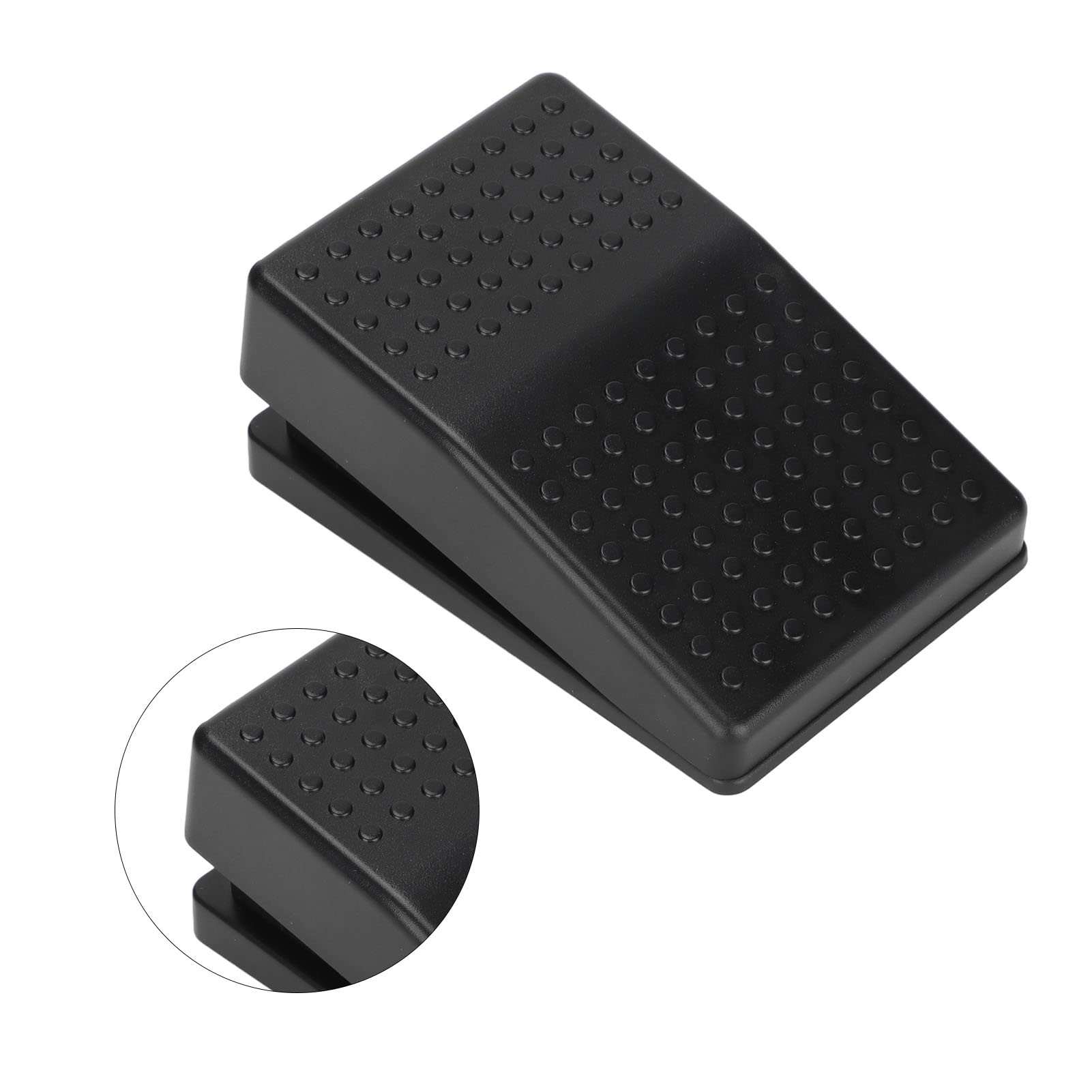 High Sensitivity USB Single Foot Switch - One Key Customizable Computer Keyboard Action Pedal with 2m Cable for PC/Mac - Perfect for Gaming, Transcription, Video Editing & Hands-Free Computer Control