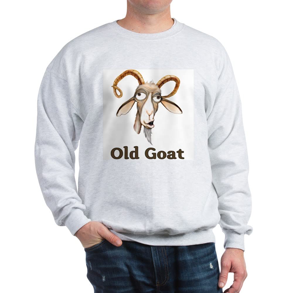 Old Goat Sweatshirt - Classic Crewneck Pullover for Men & Women | Cozy Casual Wear for Coffee Shops, Outdoor Activities & Relaxing at Home