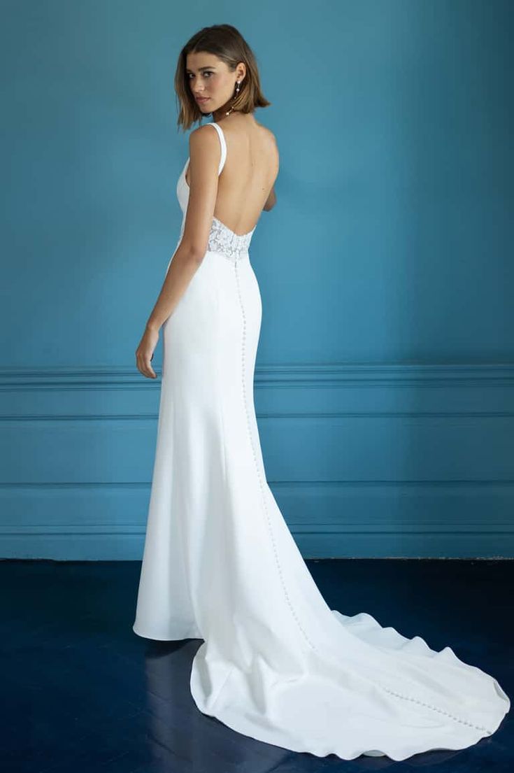 Jenny Yoo Loretta Applique Wedding Gown - Elegant Lace Bridal Dress for Romantic Ceremonies & Formal Events