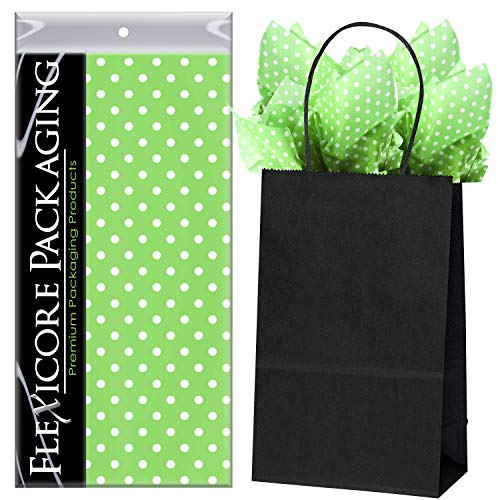 Lime Green Polka Dots