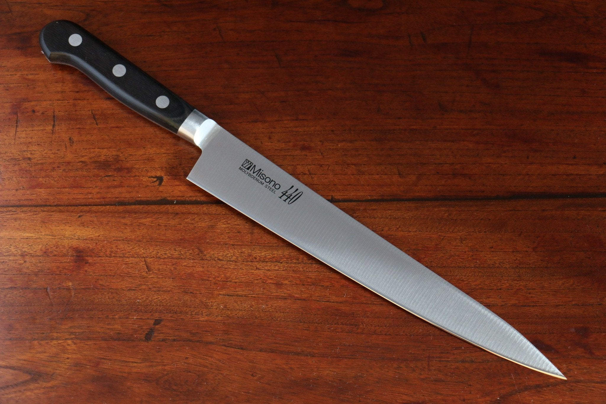 Premium Misono 440 Molybdenum Sujihiki Knife 270mm - Japanese Slicing Knife for Sushi, Meat & Delicate Cutting - Professional Chef's Choice for Precision & Durability