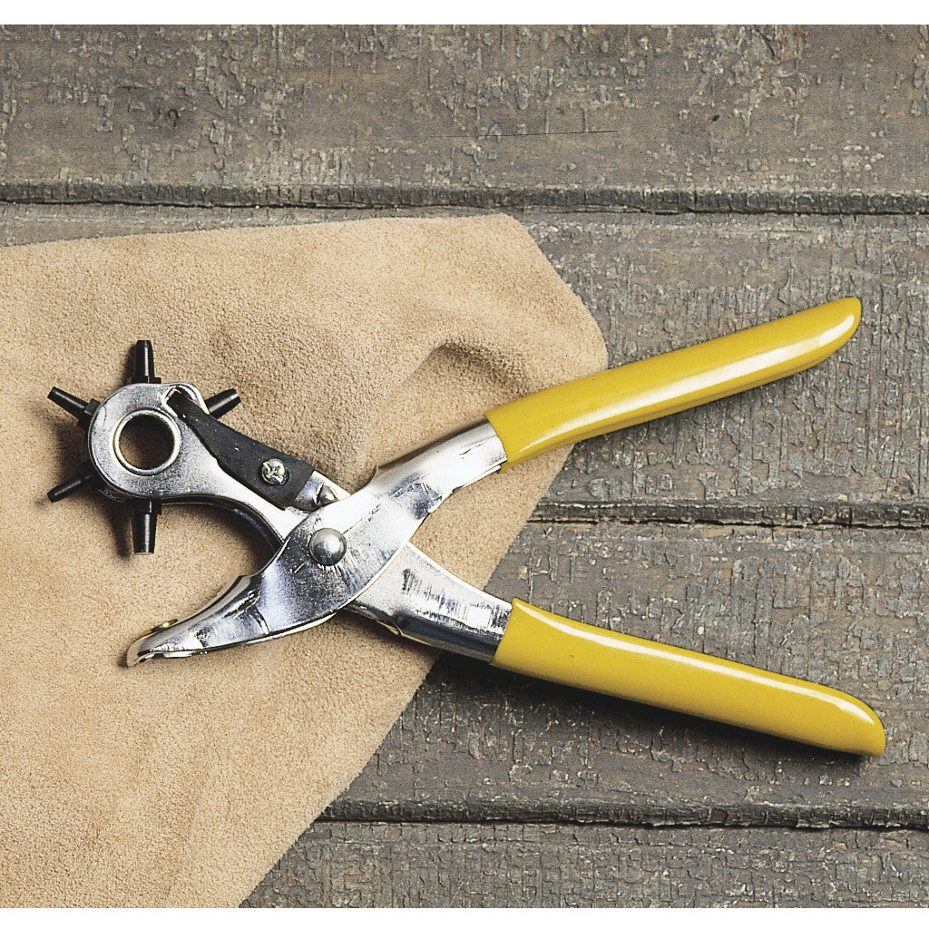 Professional Leather Punch Tool - Heavy Duty Hole Puncher for Belts, Straps & DIY Leather Crafting | Perfect for Leatherworkers, Shoemakers & DIY Enthusiasts