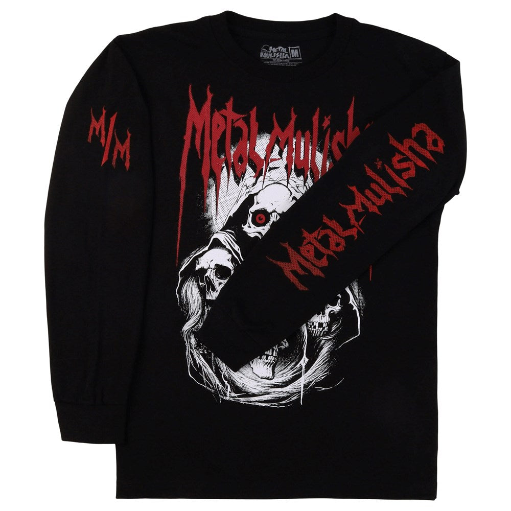 Metal Mulisha Board Meeting Long Sleeve T-Shirt for Men - Graphic Skate Tee for Surfing, Skateboarding & Streetwear Fashion
