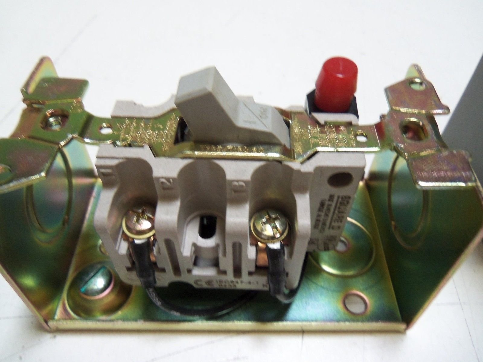 30A Manual Motor Switch, 2 Pole, 600VAC/230VDC - Heavy Duty On/Off Control for Industrial Equipment, Pumps, and Machinery