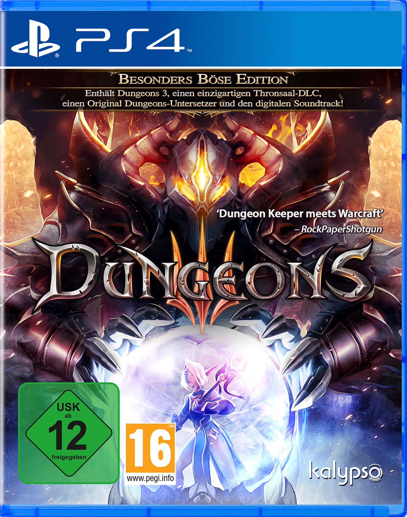 Dungeons 3 - PlayStation 4 Game | Fantasy Strategy RPG Adventure for PS4 | Perfect for Multiplayer Gaming Nights & Fantasy Lovers