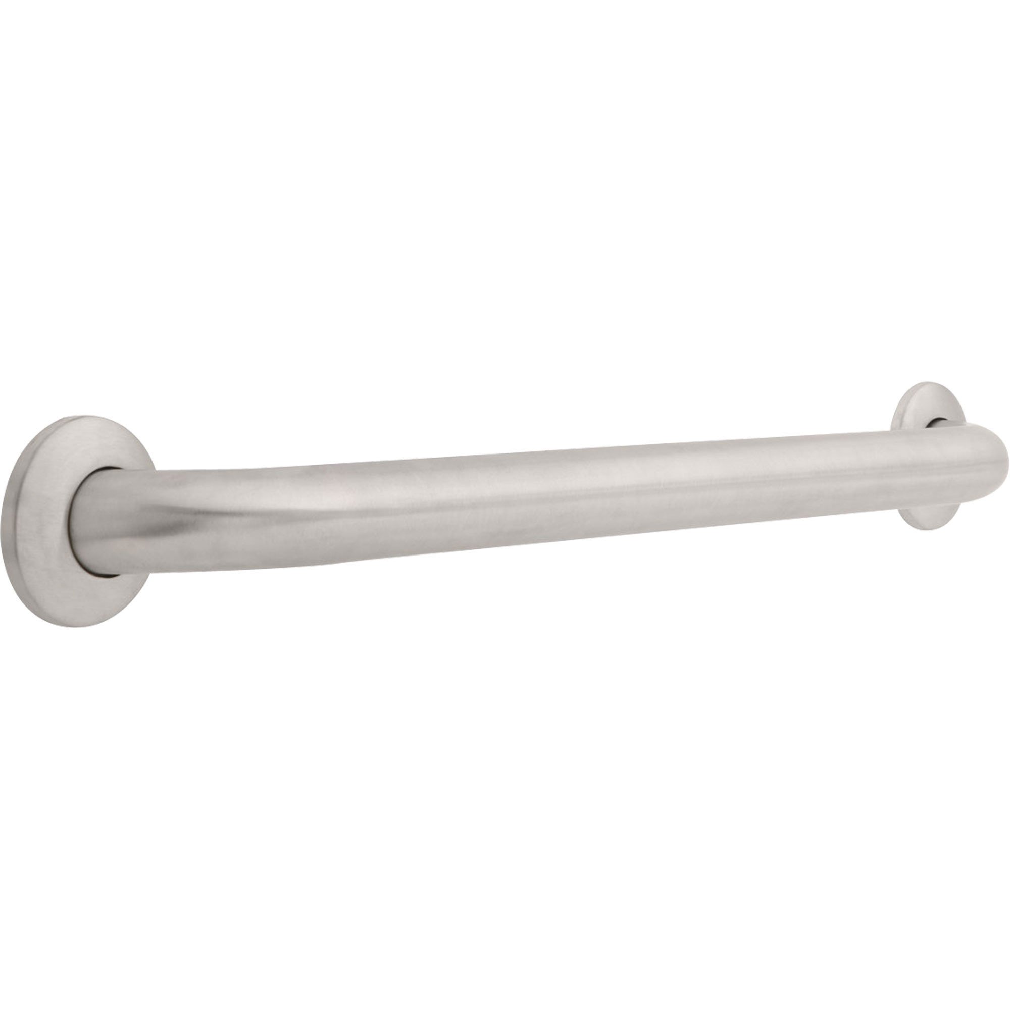 Delta ADA Compliant 1.5 x 24 Inch Stainless Steel Concealed Mounting Grab Bar - Model 567676 - Perfect for Bathroom Safety & Accessibility
