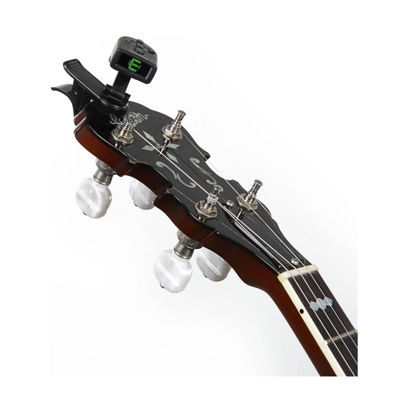 D'Addario Planet Waves NS Micro Clip-On Guitar Tuner - Universal for Acoustic & Electric Guitars, Violin, Bass - Perfect for Live Performances & Studio Practice