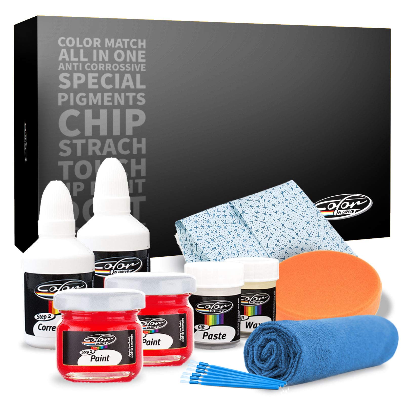 Bentley Automotive Touch Up Paint - Exact Match Artica White (9561001/6907) - Professional Scratch Repair Kit for Car Paint - Perfect for DIY Auto Body Touch Ups & Minor Scratch Fixes