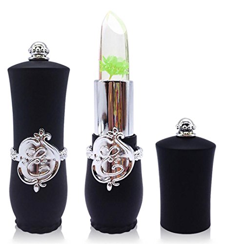iLH Beauty Bright Flower Crystal Jelly Lipstick - Magic Temperature Changing Color Lipstick for Party, Date Night & Special Occasion Makeup | Hydrating Long Lasting Lip Color (K)