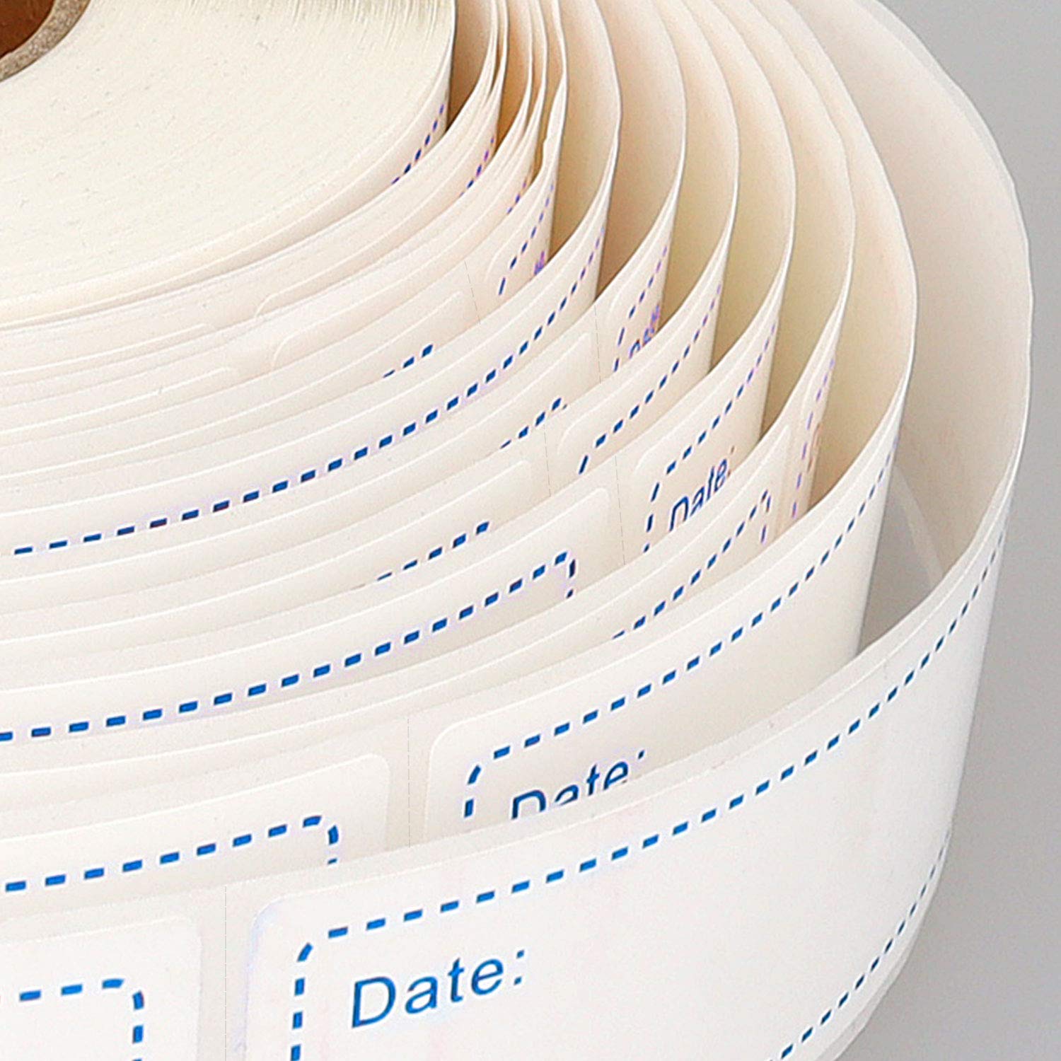 Removable Freezer Labels for Food Storage - Blue 1x3 Inch 500 Pack - Perfect for Organizing Frozen Meals, Meal Prep & Pantry Containers