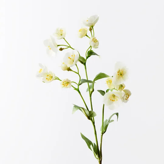 Premium White Hellebore Floral Spray - Elegant Home Decor, Wedding Centerpieces & Seasonal Arrangements
