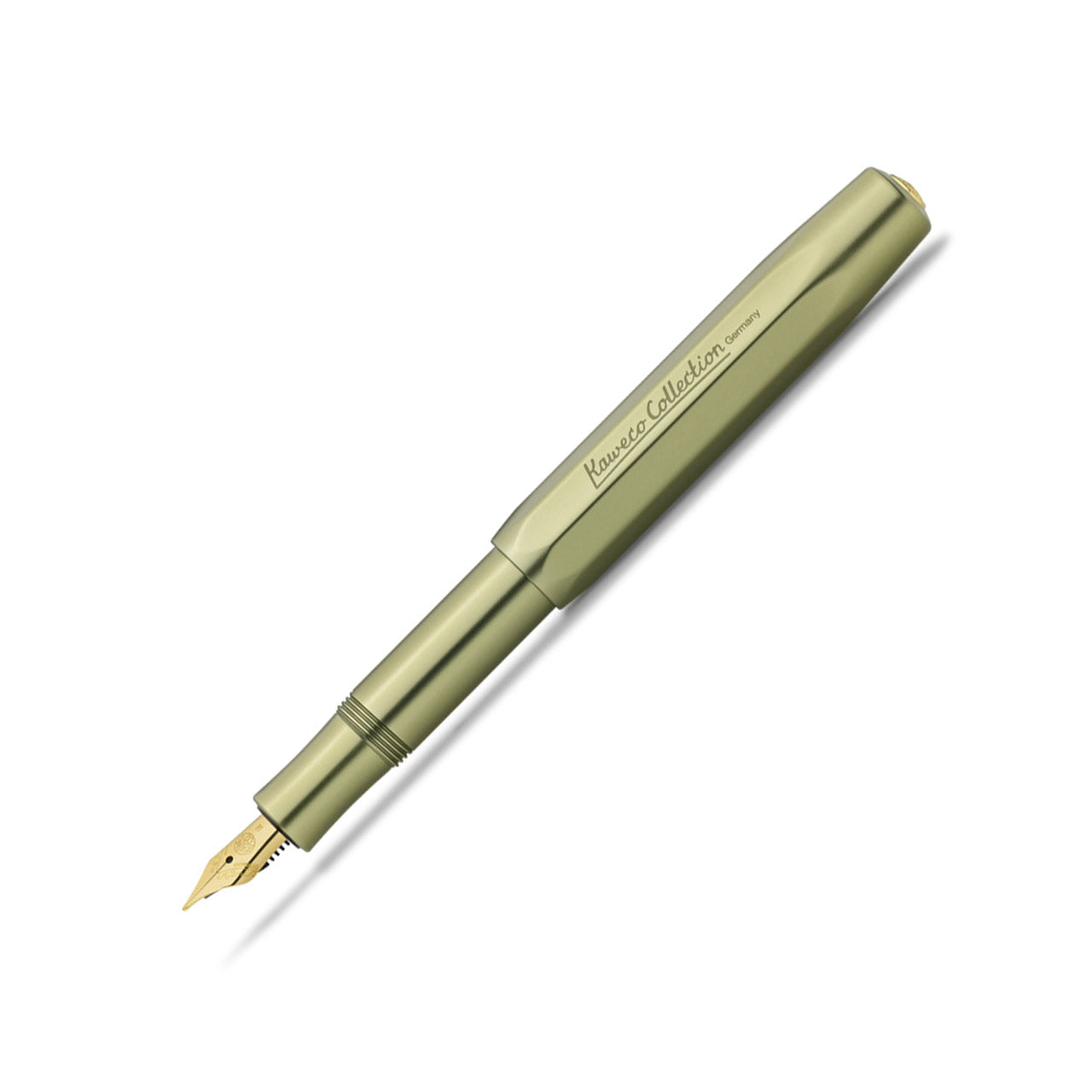 Premium AL Sport Fountain Pen - Olivine Green Luxury Writing Instrument for Professionals & Collectors | Perfect for Signatures, Calligraphy & Gift Giving