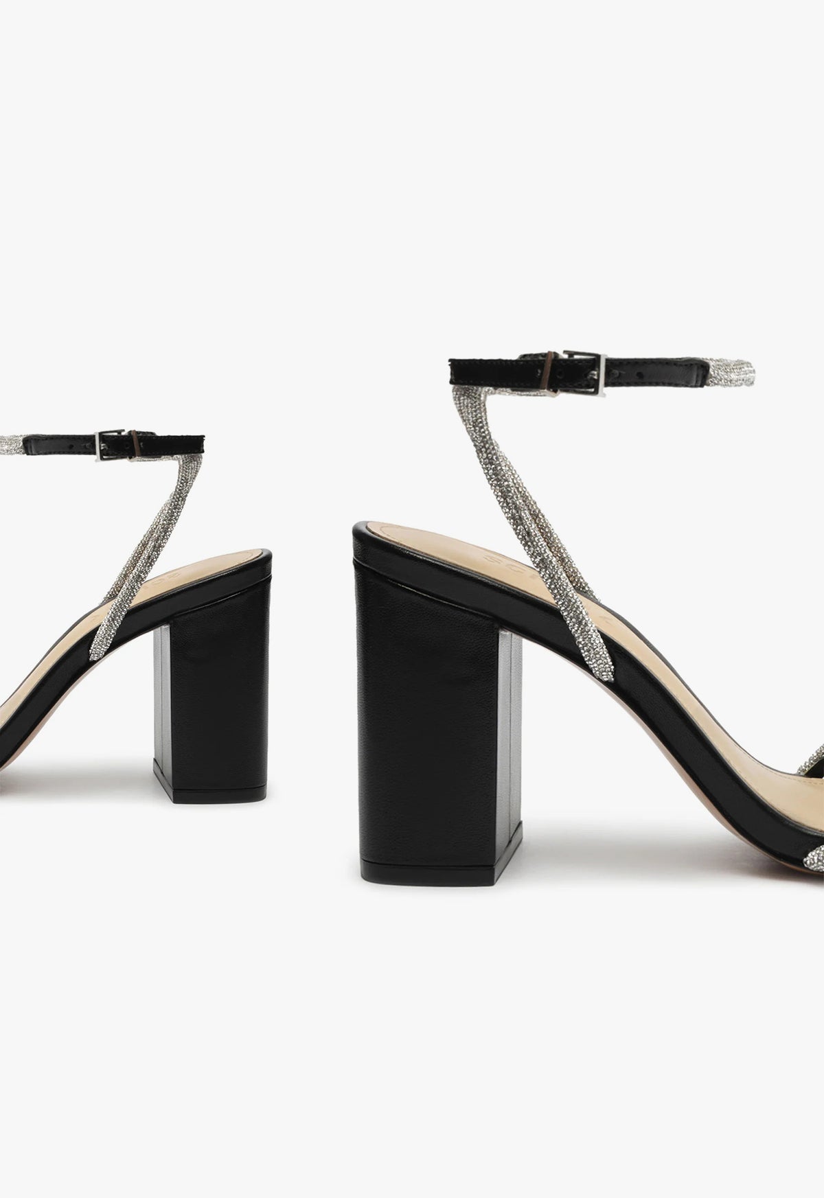 Stylish Leather Sandal for Women - Comfortable Jewel Block Design - Perfect for Summer, Beach, and Casual Outings