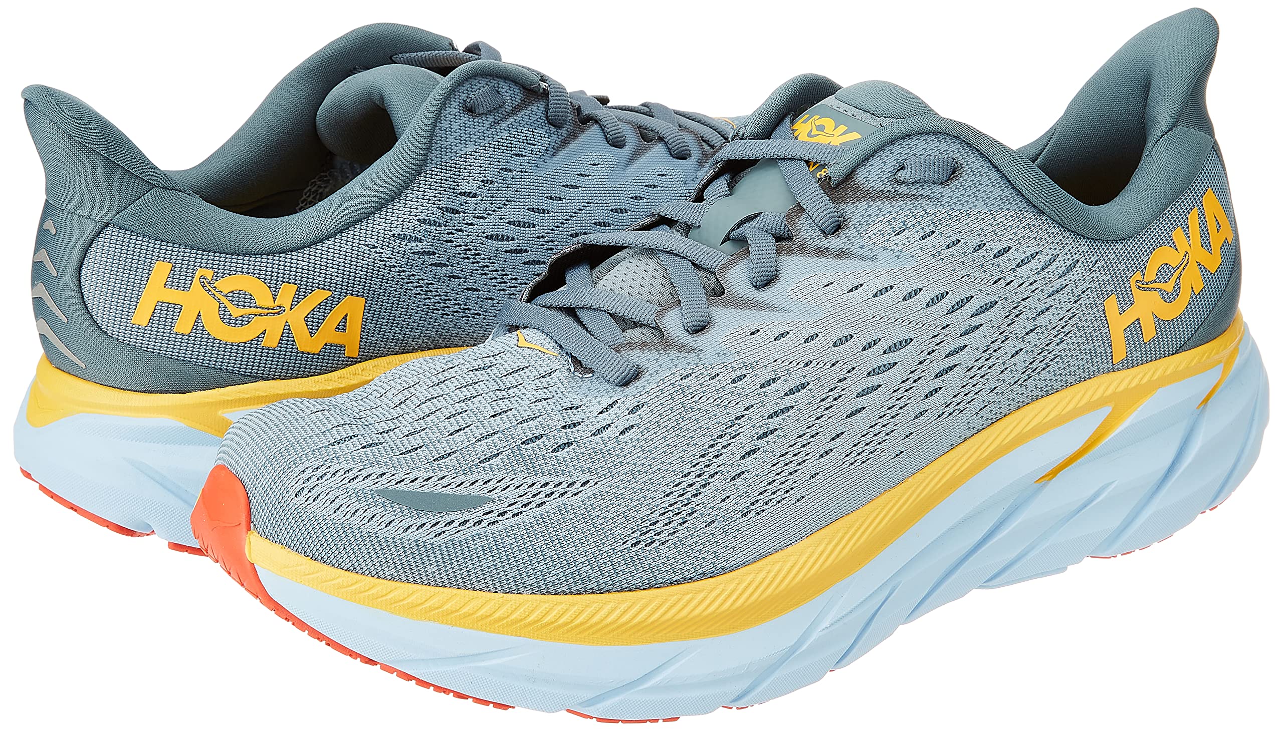 HOKA Men's Running Shoes - Lightweight Cushioned Sneakers for Marathon, Jogging & Gym Workouts | Breathable Comfort for Long Distance Running & Training