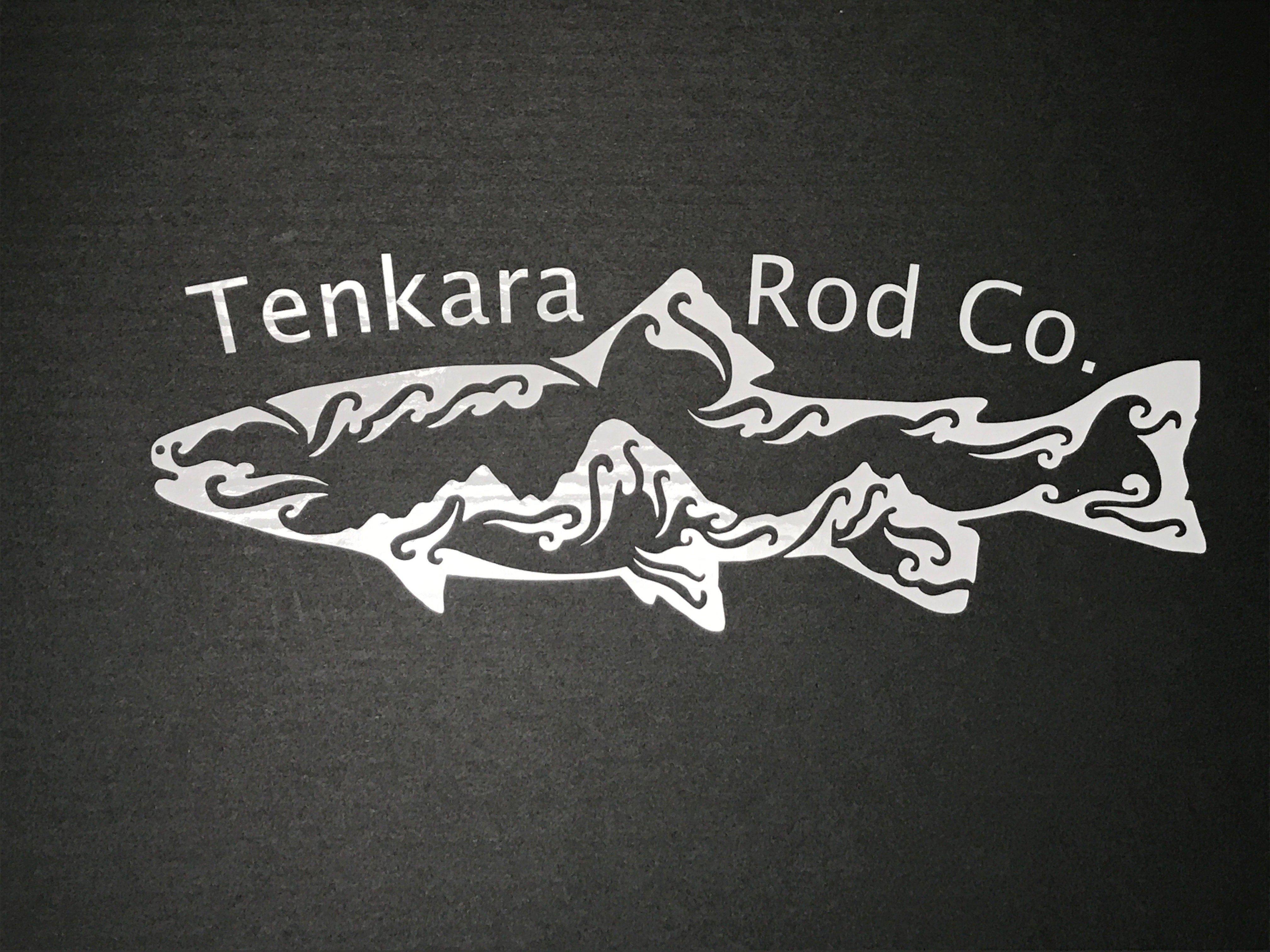 Fish & Tetons Vinyl Decal Stickers - Waterproof & Durable for Laptops, Cars, Water Bottles & Outdoor Gear