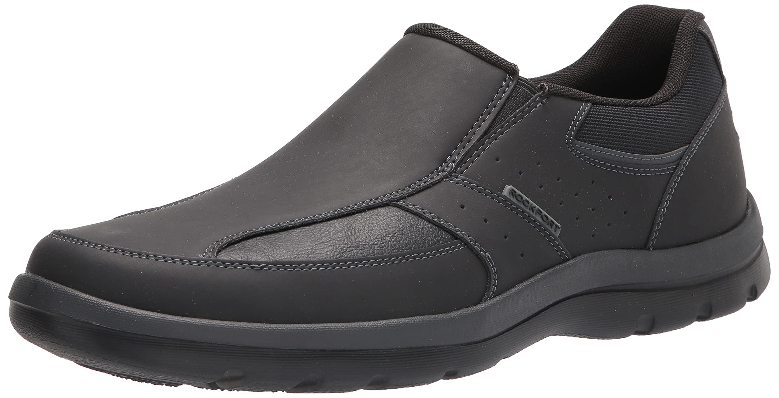 Rockport Men's Comfortable Slip-On Loafers - Casual Walking Shoes for Work, Travel & Everyday Wear | Lightweight & Supportive Footwear for Men