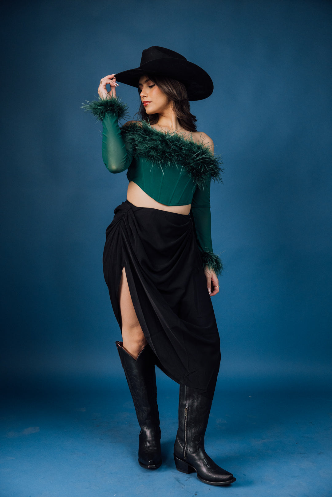 Elegant High Slit Wrap Skirt for Women - Stylish & Chic Fashion Skirt for Summer, Beach, Party & Casual Wear